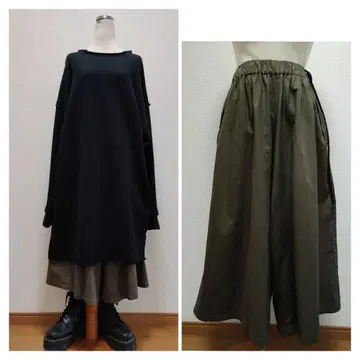 Y's 와이즈 후 랩 변형 팬츠
