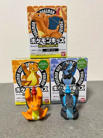 포켓몬 키즈 손가락 인형 리자몽 메가 리자몽 XY 5점 세트 포켓몬