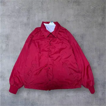 90s 빈티지 USA제 빨간색 나일론 자켓