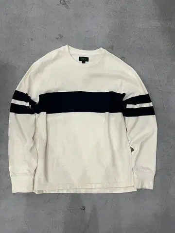 J.Crew 롱 티셔츠 보더 쟈이언트 택