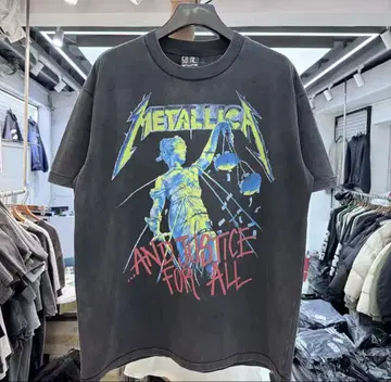Metallica 티셔츠 다크 그레이