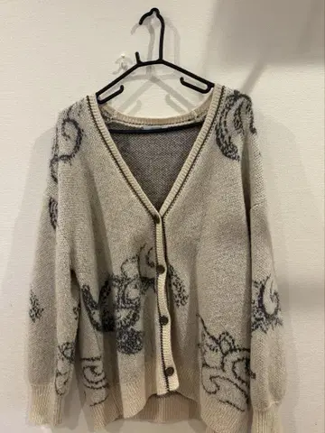 JEANASIS 아이보리 가디건 F