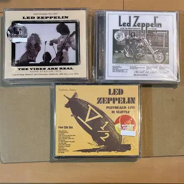 Led Zeppelin 1973 Graf Zeppelin 3장 세트