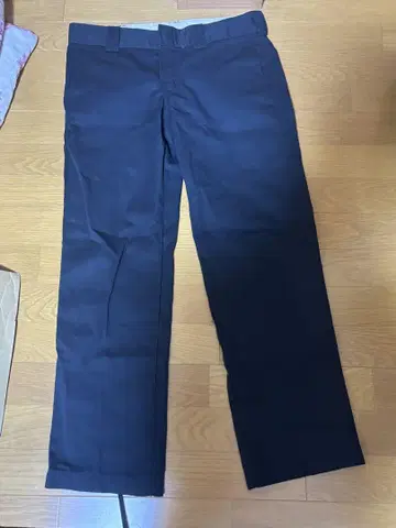 Dickies 블랙 워크 팬츠 치노 팬츠