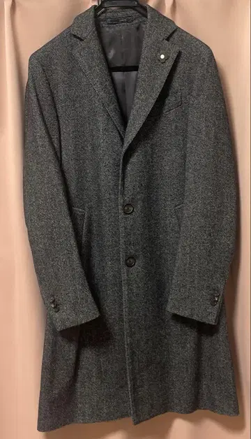 LARDINI 라르디니 체스터 코트 그레이