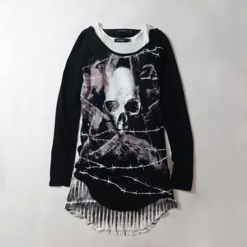 CIVARIZE Scull Print Tank & Long Sleeve