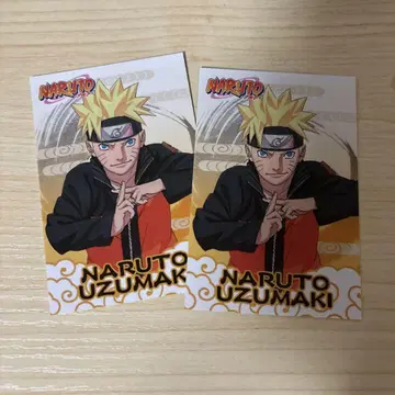 NARUTO 나뭇잎 마을 쿠키 특제 카드 2장 세트