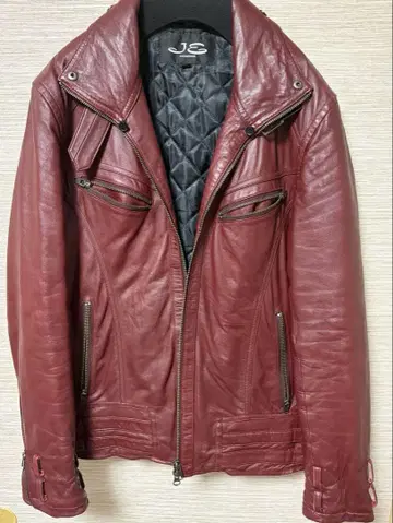 JACK ROSE 가죽 라이더 자켓 잭 로즈