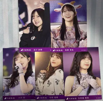 노기자카46 요다 유키 졸업 콘서트 BD 봉입 트레이딩 카드 5장 세트