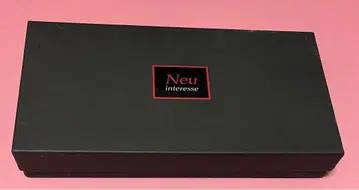 [ 새상품 ] 노이인텔레스 장지갑 블랙 x 레드 블랙 레드 가죽