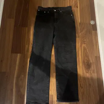 EDWIN 503 블랙 데님 팬츠