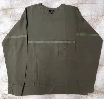 COS 올리브 그린 긴팔 티셔츠 XL