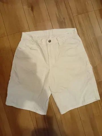 90s SHERWIN WILLIAMS 화이트 숏팬츠