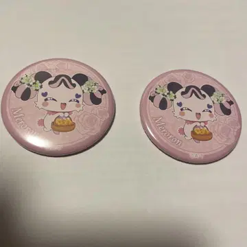 키미프리 프리룬 캔뱃지 flower fashion festa 2개