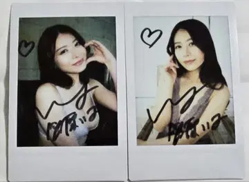 시노하라 이요 사인 포함 폴라로이드 세트
