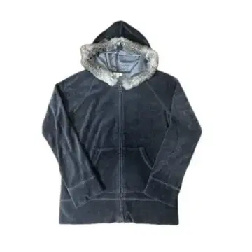 fur zip foodie y2k archive grunge grey