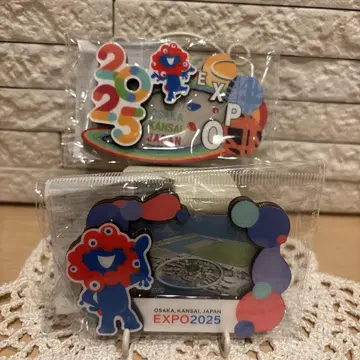 EXPO 2025 오사카 만박 미야쿠미야쿠 마그넷 2개 세트