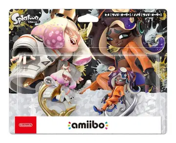 스플래툰 amiibo 히메 이이다 세트