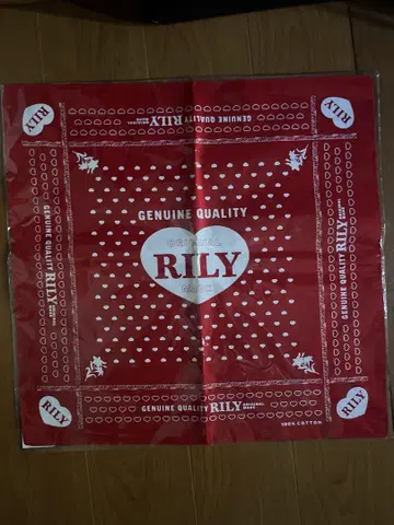 이마이치 류지 RILY 반다나 Red