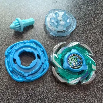 베이블레이드 X 헬즈 아크 T3-85O 미사용품 파랑 헬즈 커스텀