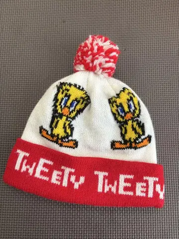Tweety 투이티 폼폼 니트 모자