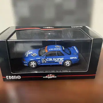 EBBRO CALSONIC SKYLINE Gr.A 1993 미니카