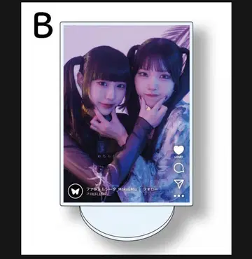 팬텀 시타 SNS풍 페어 아크릴 스탠드 백화 미우 REFLEM