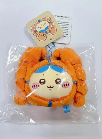 치이카와 중국 상하이 한정판 마스코트 봉제 인형 게 하치와레