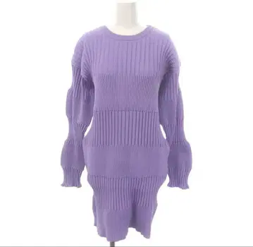 [ CFCL ] 2022AW 퍼플 튜닉 원피스