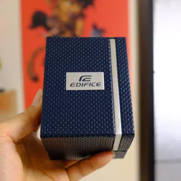 EDIFICE 네이비 박스 정품 박스