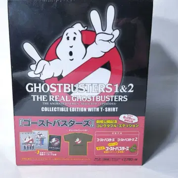 새상품 Blu-ray BOX 고스트버스터즈 콜렉터블 T셔츠 영화