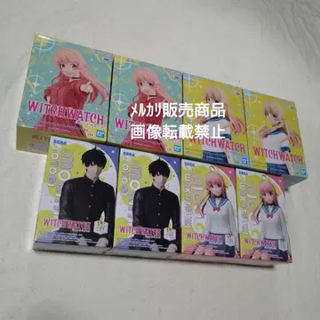 위치워치 와카츠키 니코 오토키 모리히토 피규어 쵸코노세