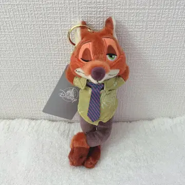 디즈니 스토어 닉 봉제 인형 체인 키링 iketeru