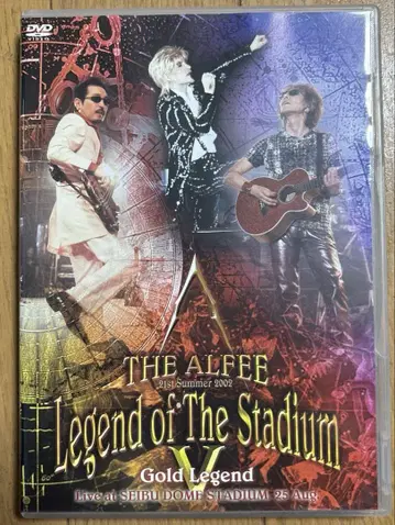 DVD THE ALFEE Legend of The Stadium Gold