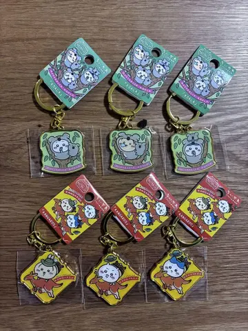 치이카와 (먼작귀) 현지 호주 키링 전 6종 세트