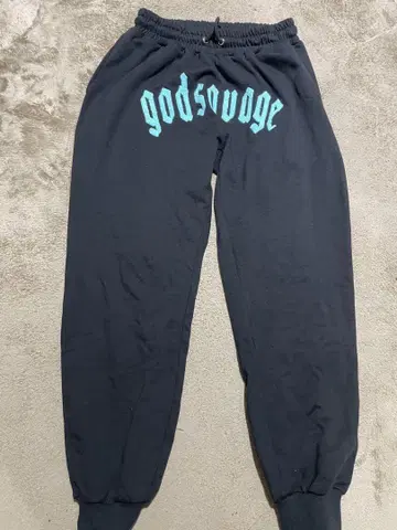 godsavage 블랙 L 사이즈 팬츠