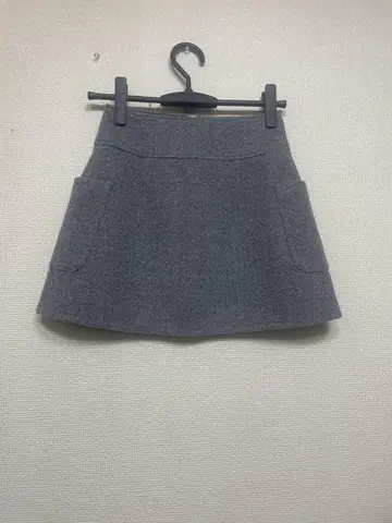 GYDA 미니 스커트 그레이 색상 사이즈:S