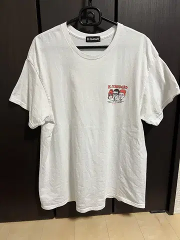 하이-스탠다드 하이스타 티셔츠 화이트 XL
