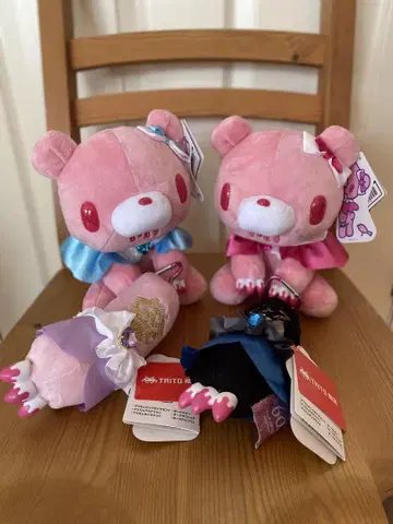 척스GP 장난꾸러기 곰 그루미 봉제 인형 전율 암 키링