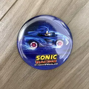 시연 참가자 한정판 TGS 2025 소닉 레이싱 캔뱃지 소닉 SEGA