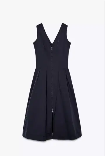 ZARA ZW 컬렉션 집업 미디 기장 원피스