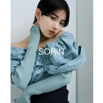 2025SS*SORIN 소린 드라마틱 넥 탑