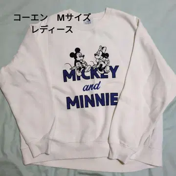 coen 미키와 미니 맨투맨 M 여성용
