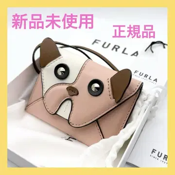 미사용 새상품 훌라 불독 카드 케이스 알레그라 백참 강아지