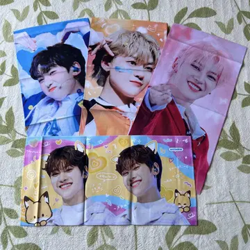 제베원 소쿠마슈 슬로건 4장 세트 개별 판매 가능