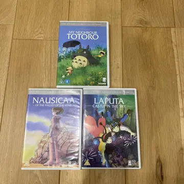 스튜디오 지브리 컬렉션 DVD 해외판 나우시카 라퓨타 토토로