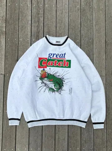 90's 'Bass Breakthrough' Print Sweat XL