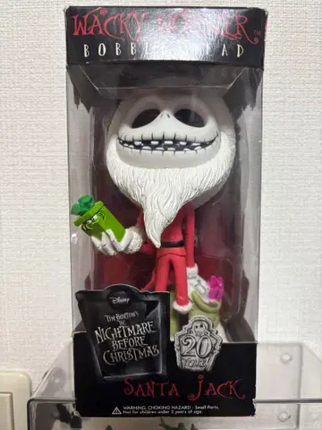 나이트메어 비포 크리스마스 Santa Jack 보빙 헤드
