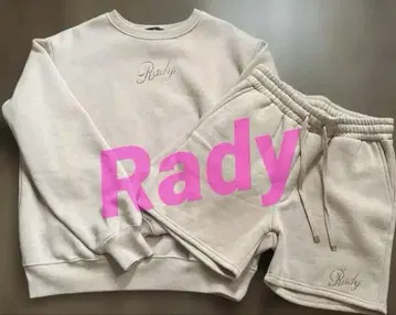 완판템. 인기 Rady 맨투맨 상하의 셋업 밀크티 베이지