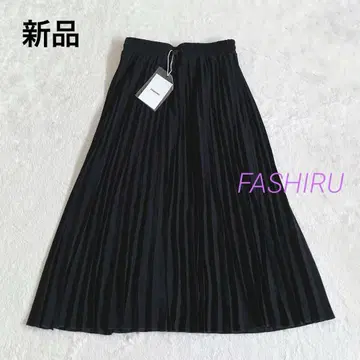 새상품 FASHIRU 파실 플리츠 스커트